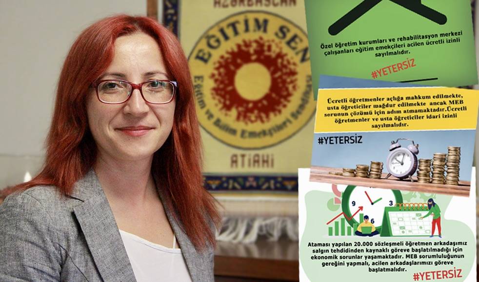 MEB mülakat sonuçlarını yayınladıktan kısa süre sonra kaldırdı. Bu iddia Eğitim Sen eski Genel Başkanı Feray Aytekin Aydoğan'a ait. 