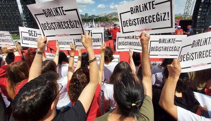1 mayıs pankart